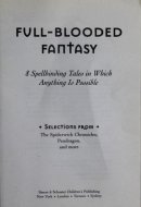 Full-blooded Fantasy 8 Spellbinding Tales in which Anything is Possible