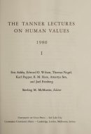The Tanner Lectures on Human Values 1