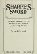 Sharpe's Sword Richard Sharpe and the Salamanca Campaign, June and July 1812