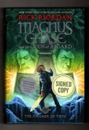 The Hammer of Thor: Magnus Chase and the Gods of Asgard, Book 2. Special Edition (ISBN 9781368000321) Issued Signed and with Exclusive Message from Floor 19. First Edition, First Printing