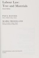 Labour Law Text and Materials