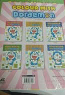 COLOUR WITH DORAEMON (PACK) 6 TITLES