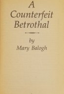 A Counterfeit Betrothal