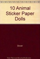 10 Animal Sticker Paper Dolls