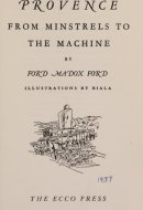 Provence, from minstrels to the machine (Neglected books of the 20th century)