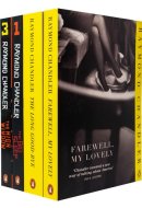 Raymond Chandler's Phillip Marlowe Series 4 Books Set (The Big Sleep, The Lady in the Lake, The High Window, The Long Good-Bye)