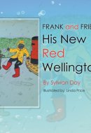 His New Red Wellingtons