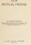 Charles Dickens' Works Our Mutual Friend