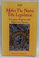 Mabo The Native Title Legislation