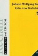 Reclam Klassiker Auf CD-ROM: Goetz Von Berlichingen
