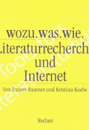 Wozu.wie.was - Literaturrecherche Und Internet