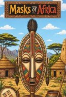 Masks of Africa: An Adult Coloring Book Featuring Traditional African Tribal Art, Cultural Artifacts, and Relaxing Ethnic Patterns for Stress Relief (Amazing Africa)