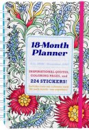 18-Month Coloring Planner: July 2026-December 2027